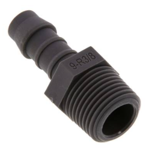 Gewindetülle Polyamid R 3/8"- 9 mm